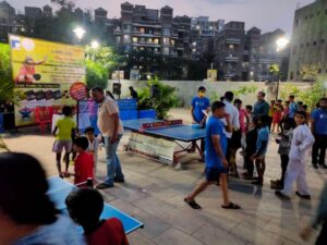 World Table Tennis Day at Linear Garden Pimple Saudagar April 2022