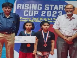 Rising Stars Cup -Poona District Ranking Table Tennis Tournament 2023 at Speed n Spin Table Tennis Academy Pimple Saudagar.